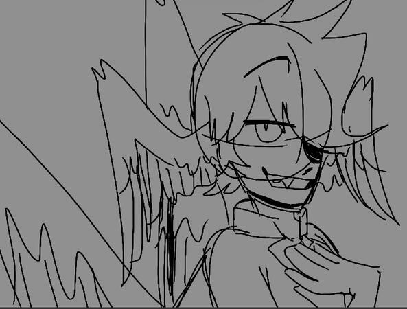 Partial Fullbody Sketch