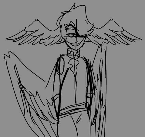 Partial Fullbody Sketch